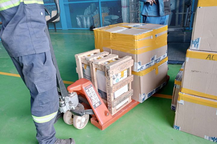Réception et logistique de marchandises